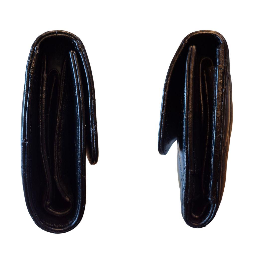 CHANEL　シャネル　マトラッセ　ラムスキン　長財布