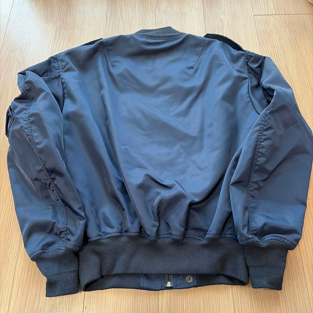 ⭐️ ヒューストン L-2A フライトジャケット 紺 ミリタリー ボンバー 日本製