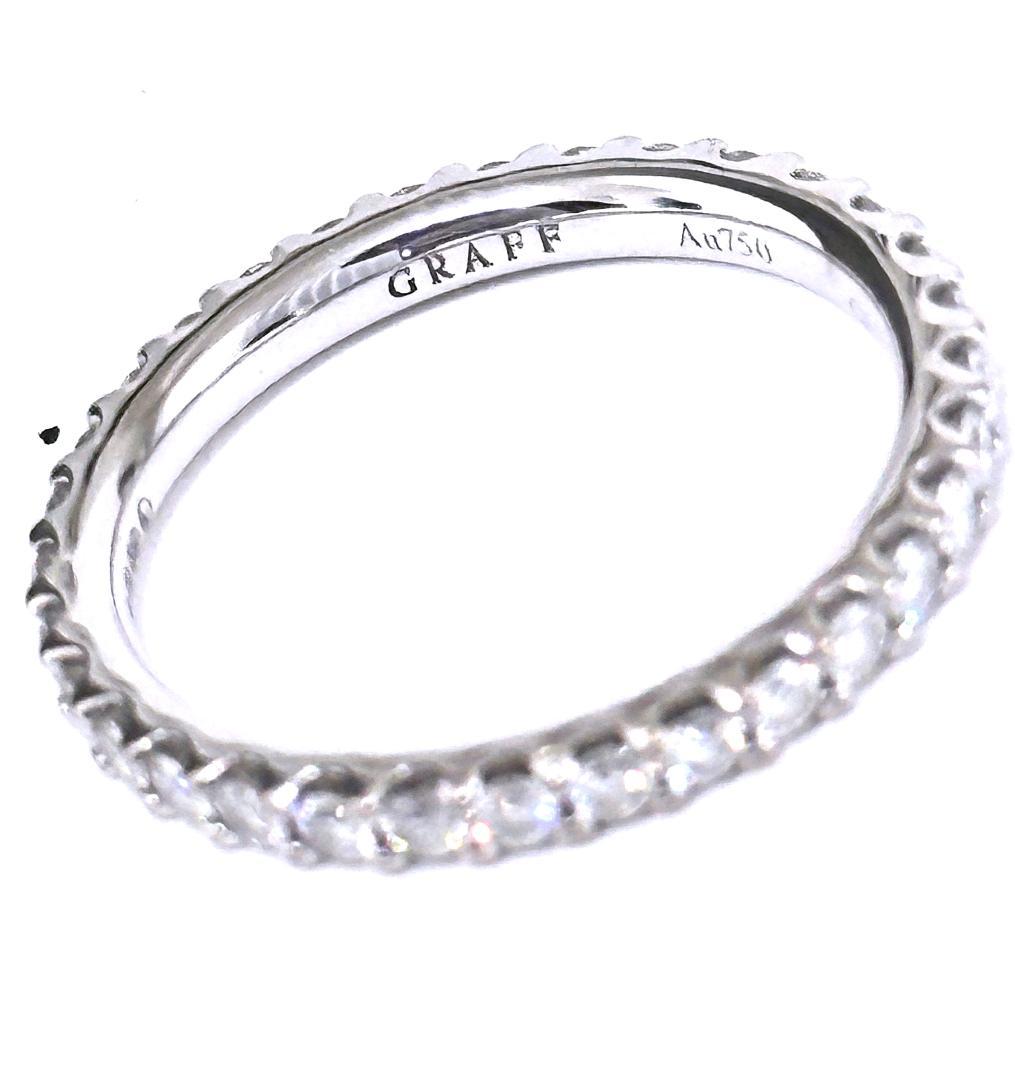 ギャラ 完備　極美品　グラフ　ラウンド ダイヤ ウェディング バンド