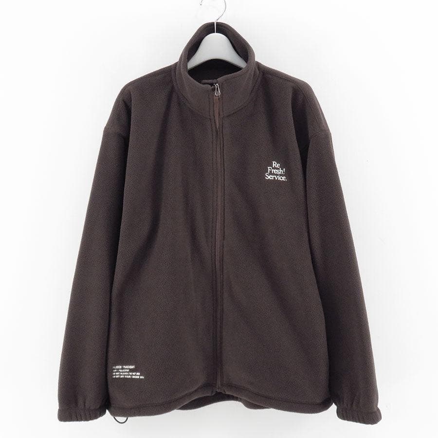 L　FreshService FLEECE TRACK SUIT　フリース　茶