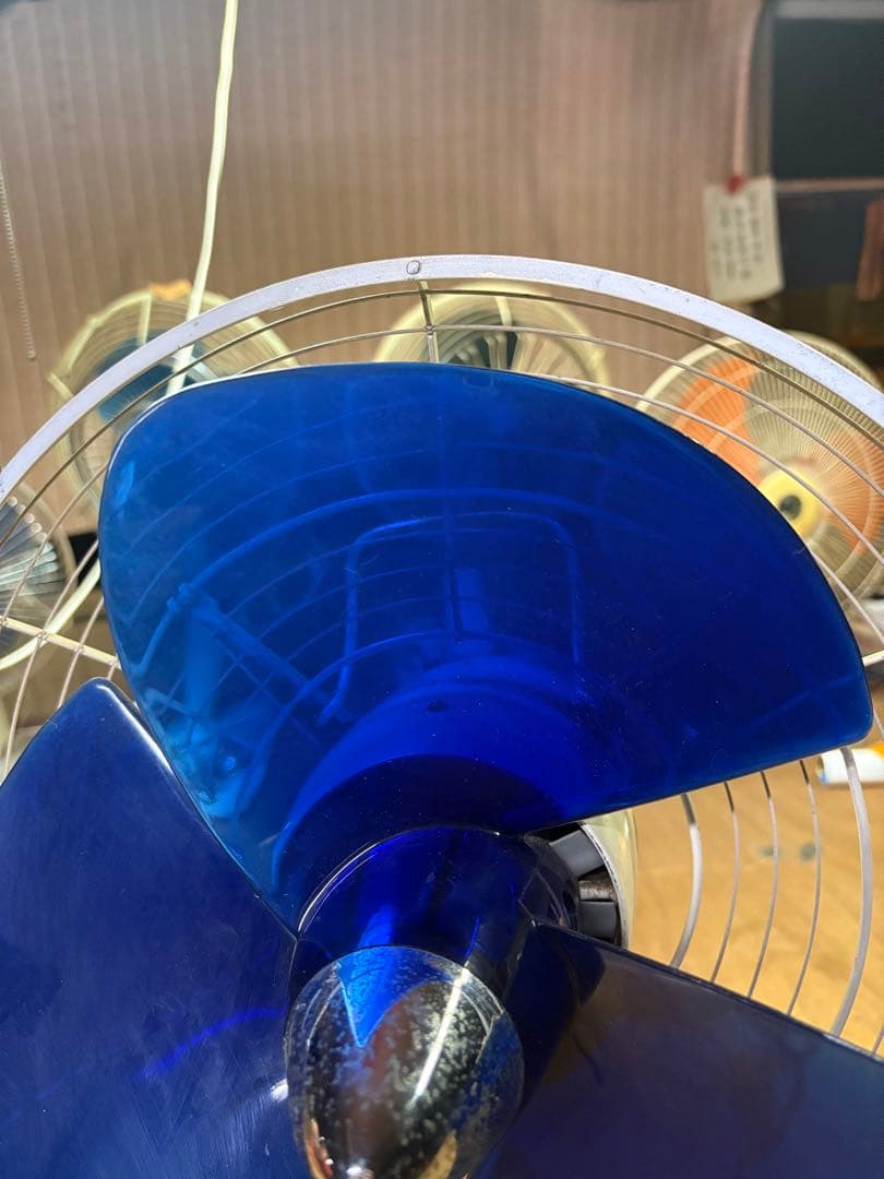 山田　レトロレトロ扇風機　スチール扇風機　日立扇風機　ビンテージ扇風機