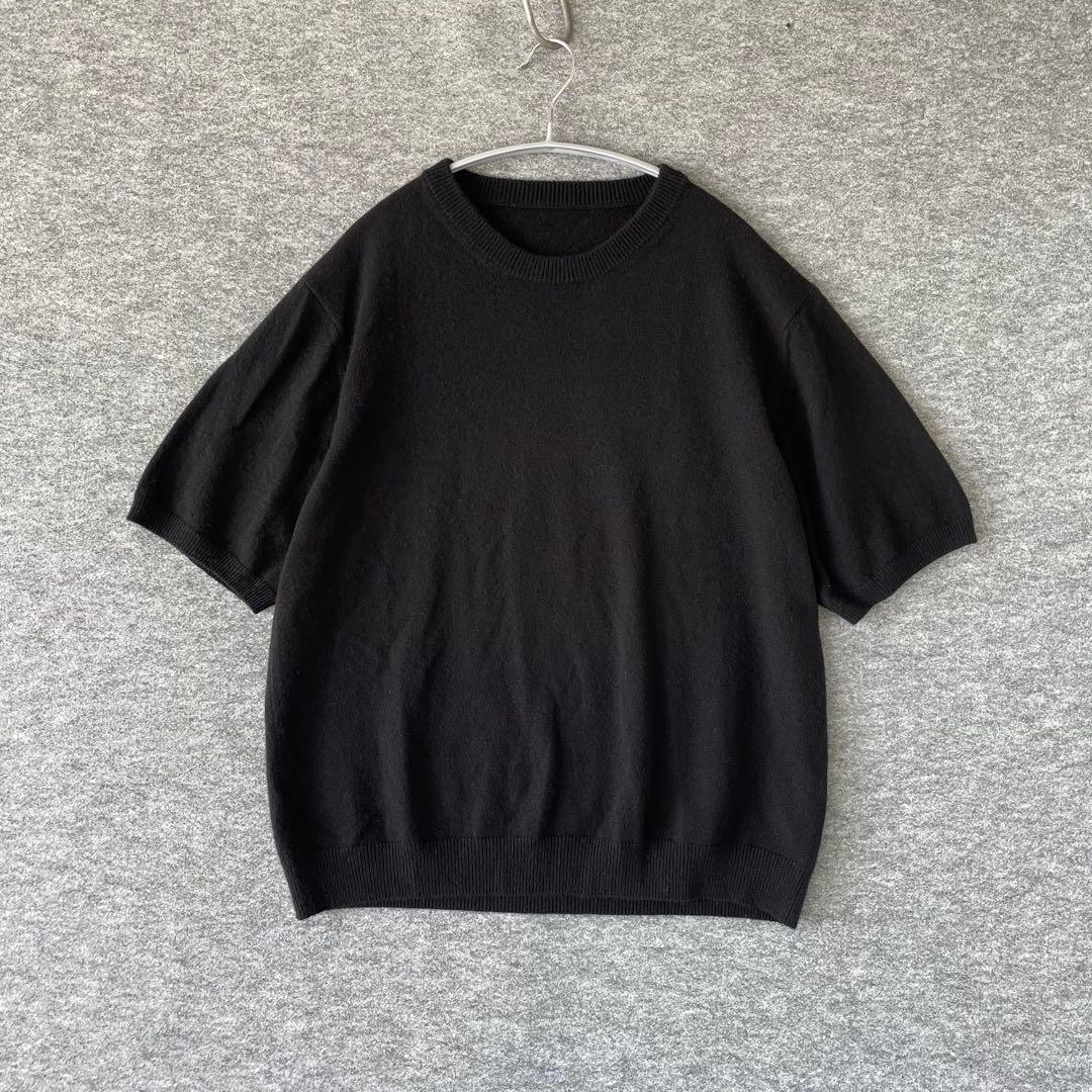 ARTS&SCIENCE Boyfriend sweater 1 カシミヤ 黒