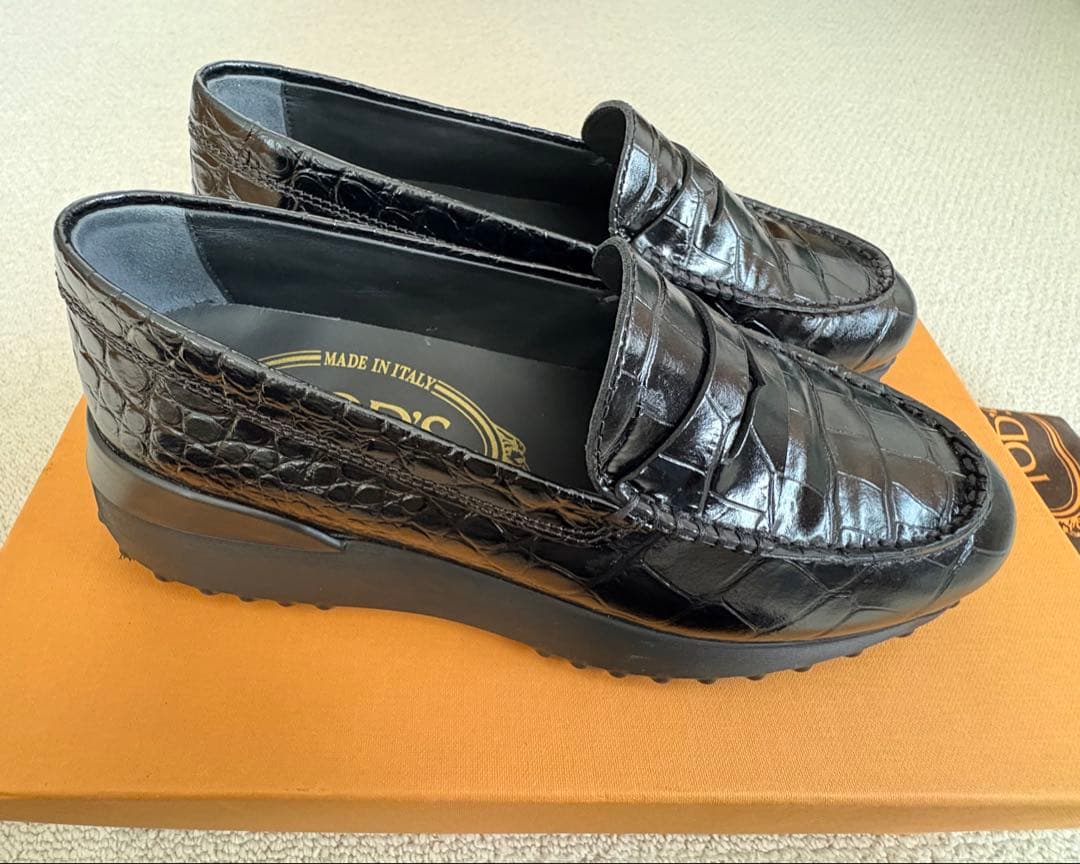 TOD'S トッズ BY ALBER ELBAZ 厚底 ローファー 34.5