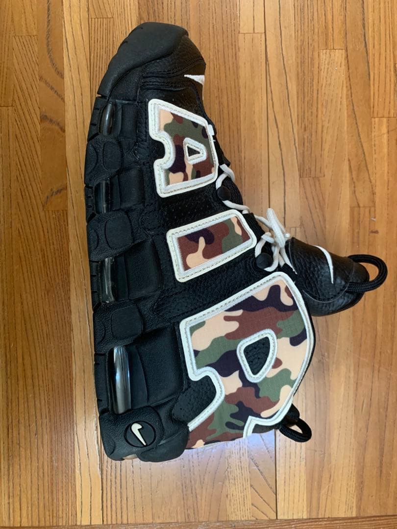 Nike ナイキ エア モア アップテンポ　ブラックカモ