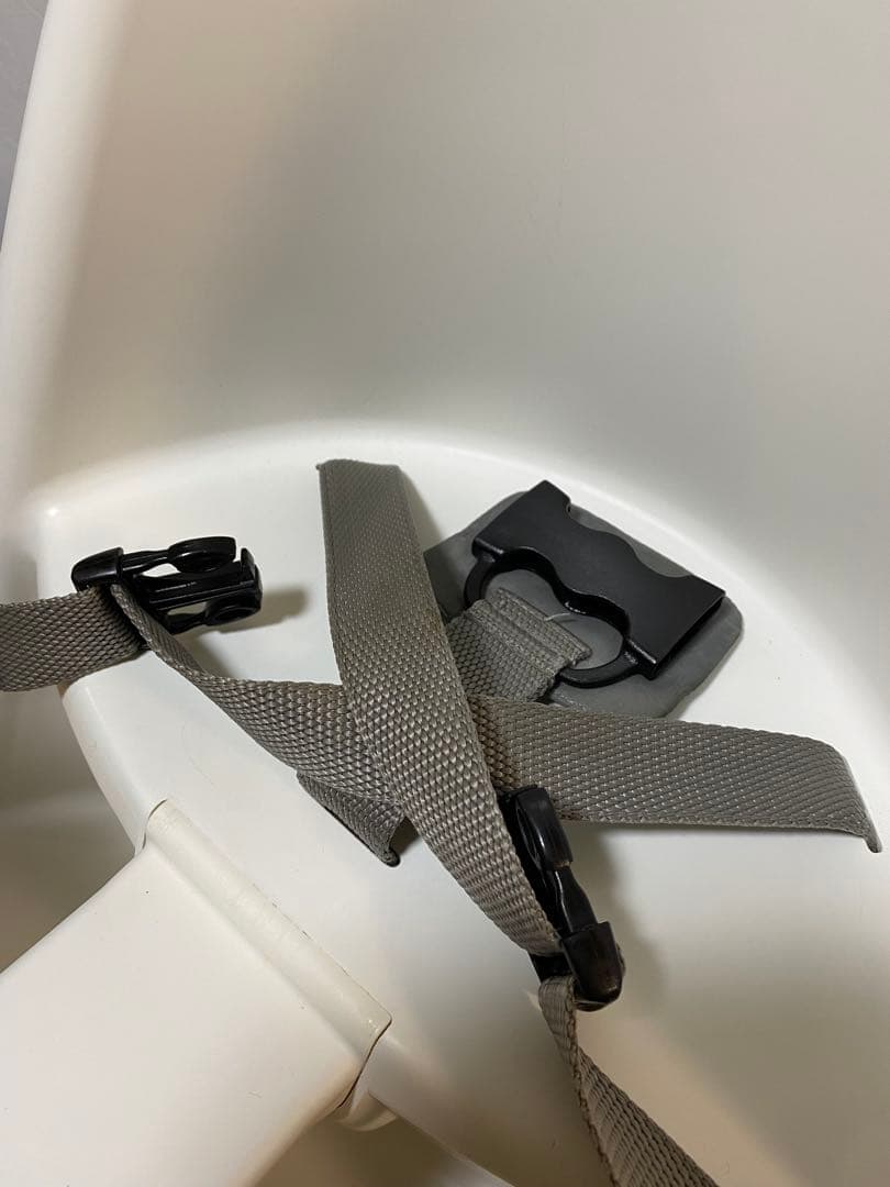 ベビービョルン ハイチェア ベビーチェア ホワイト 説明書付き