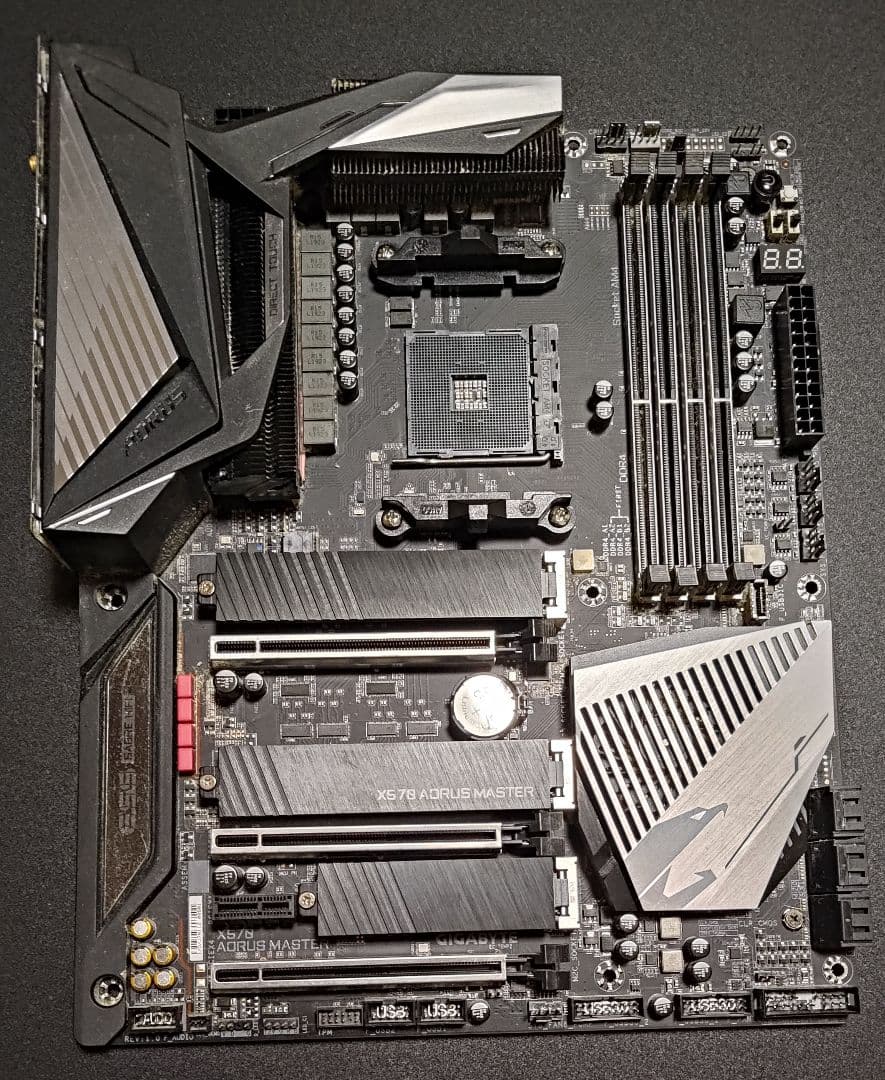Gigabyte X570 AORUS MASTER マザーボード