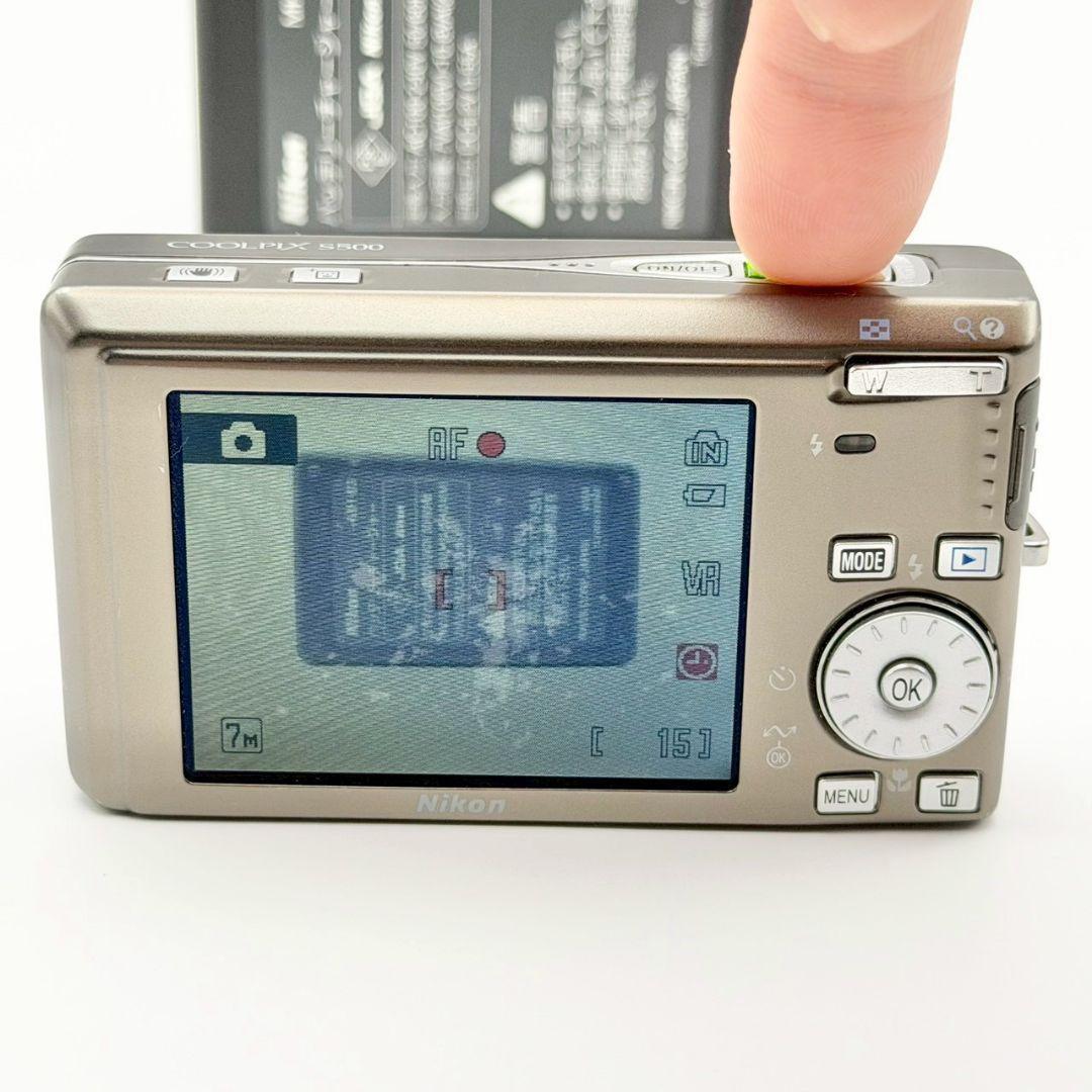 【動作OK】8 Nikon COOLPIX S500 付属品あり　2615-14