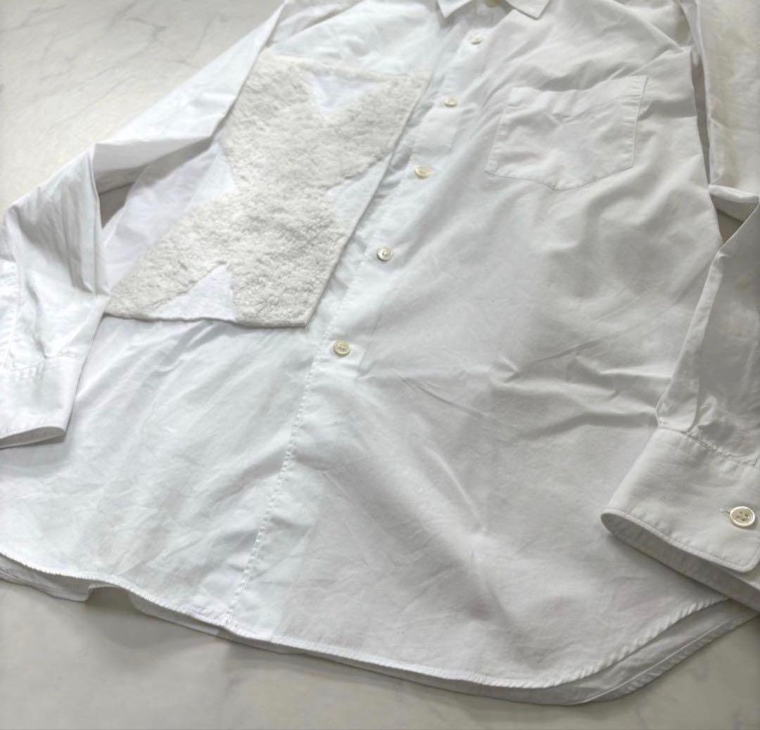 コムデギャルソン シャツ フォーエバー ナロウクラシック 異素材ミックス