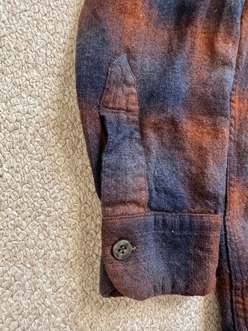 70s PENDLETON オンブレ オンブレ　ボードシャツ ペンドルトン