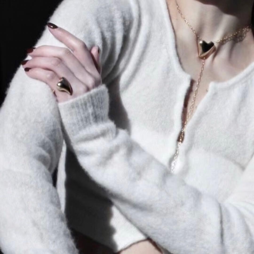 Soierie ソワリー　ハートピンキーリング