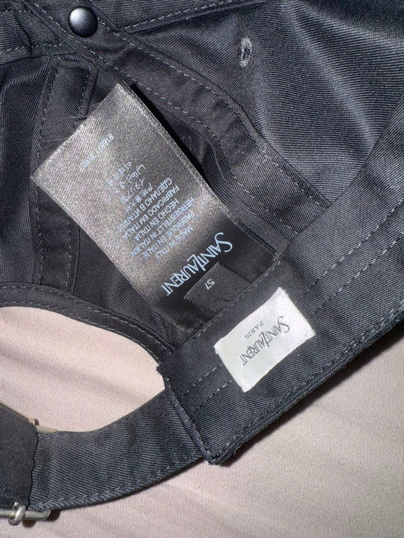 YSLバーシティ キャップ（ギャバジン） 57