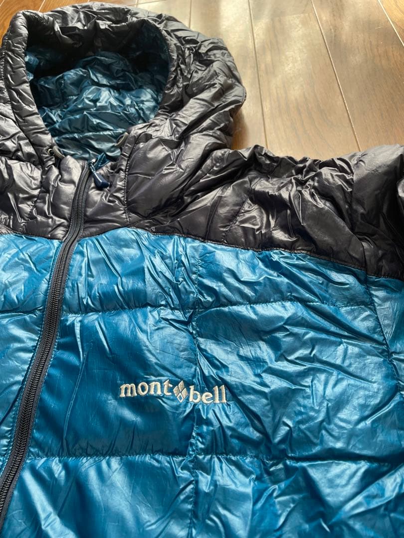 早い者勝ち値引きmontbell ライトアルパインダウンジャケット フード付き