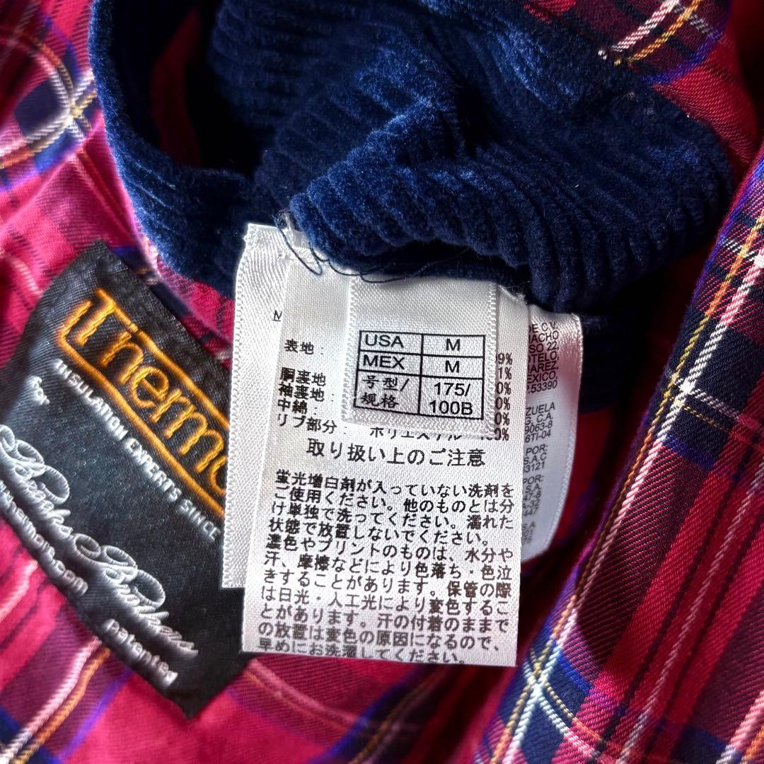 マンタ】ブルックスブラザーズ　スウィングトップ　コーデュロイ　ネイビー