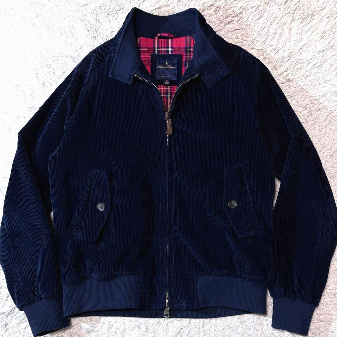 マンタ】ブルックスブラザーズ　スウィングトップ　コーデュロイ　ネイビー