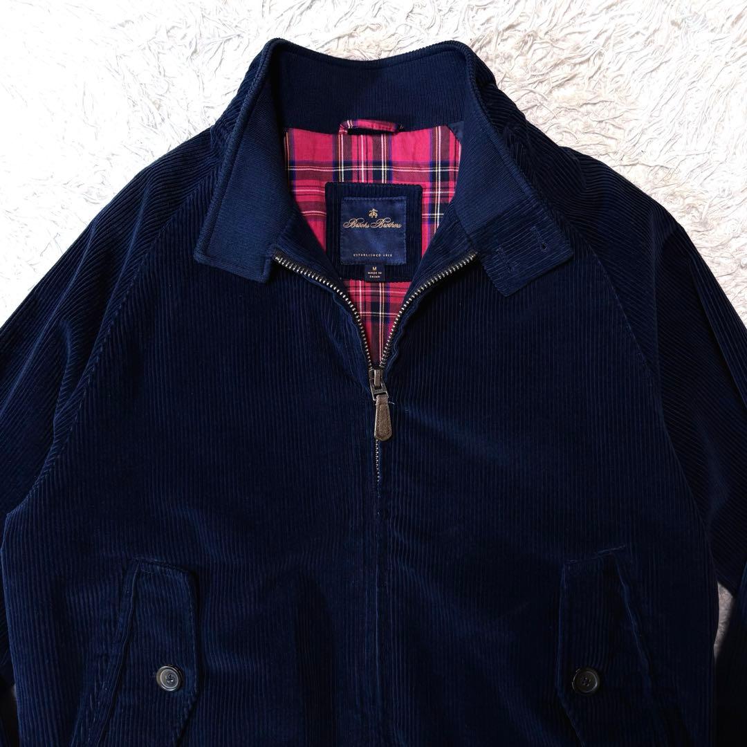 マンタ】ブルックスブラザーズ　スウィングトップ　コーデュロイ　ネイビー