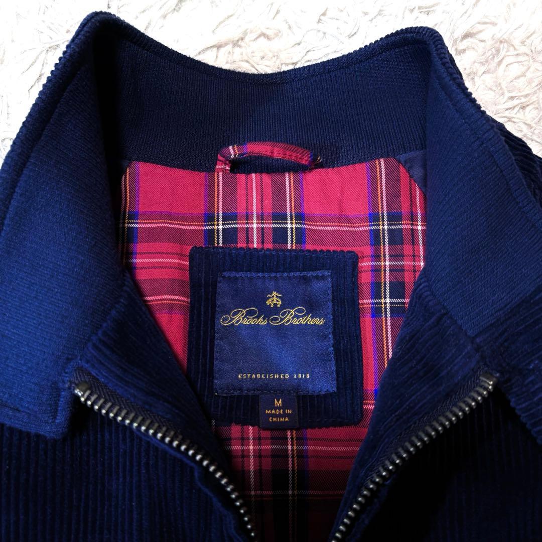 マンタ】ブルックスブラザーズ　スウィングトップ　コーデュロイ　ネイビー