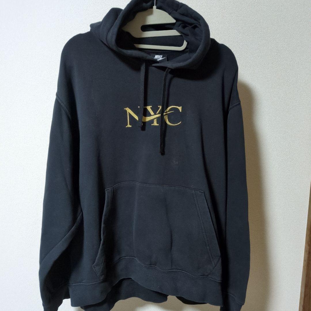 【廃盤】NIKE ナイキ ニューヨーク NYC限定 自由の女神 裏起毛 パーカー
