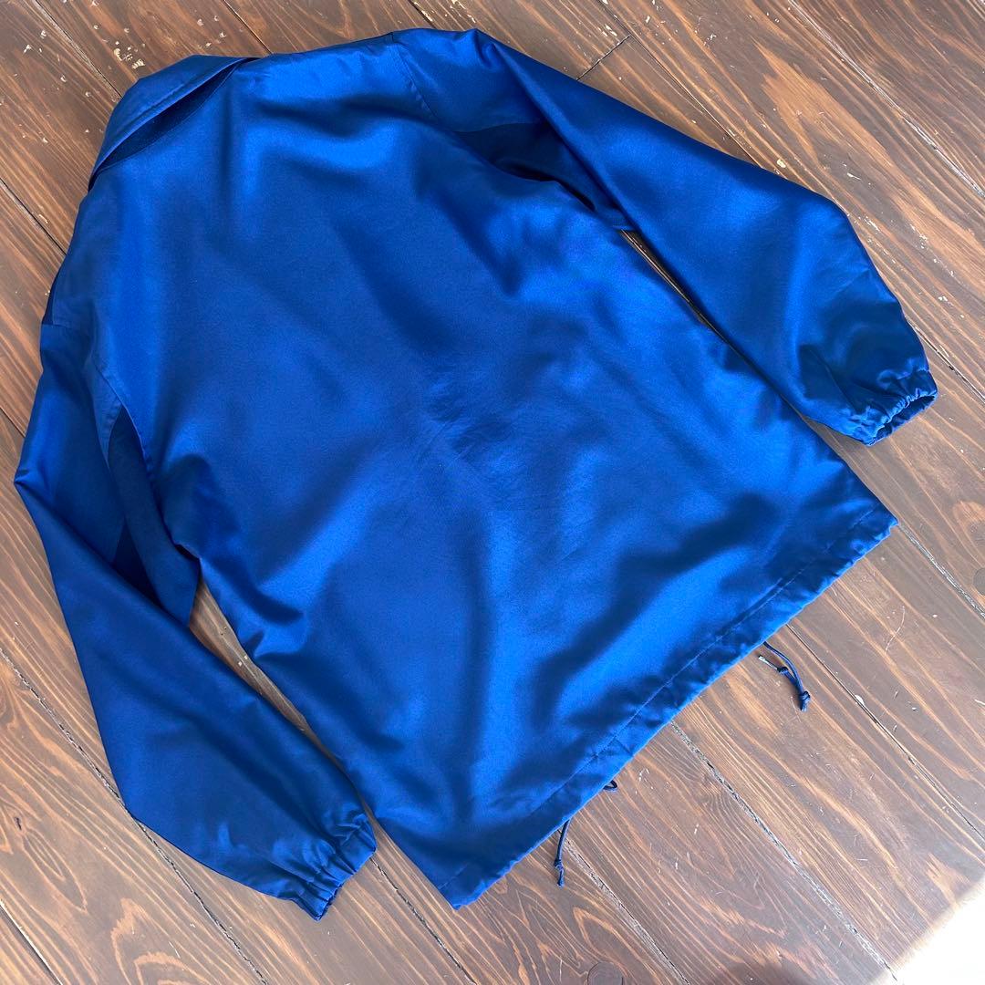 i*n様 GANRYU ガンリュウ ウールコーチジャケット ネイビー＆ブルー バ