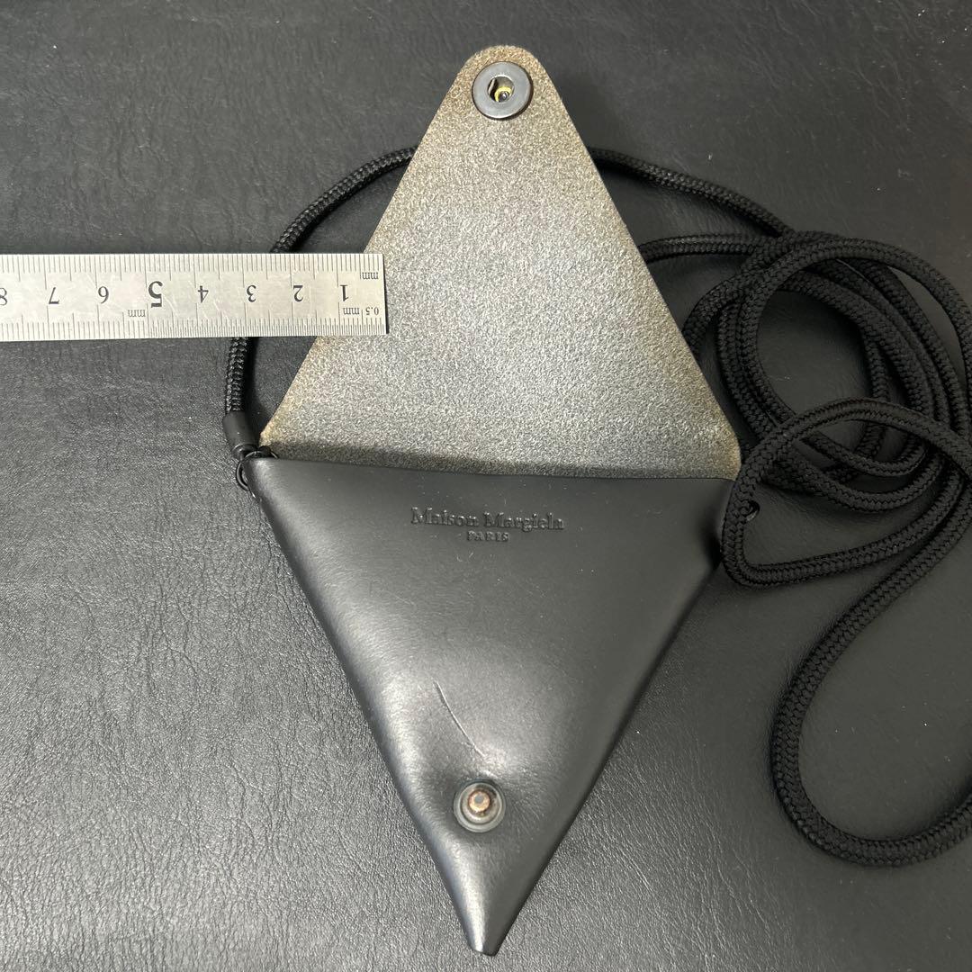 マルジェラ　ORIGAMI LEATHER KEY RING POUCH