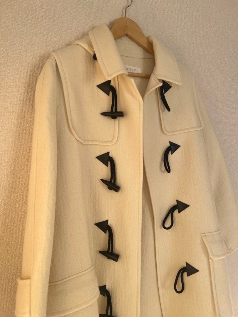 新品　GALERIE VIE ランダムウール　ロング　ダッフル　コート