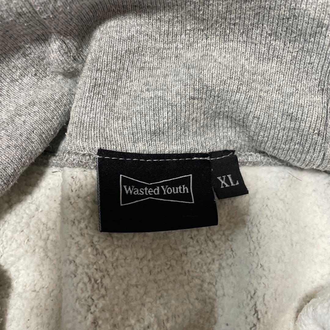 ※お値下げ※ Wasted Youth グレー パーカー XL
