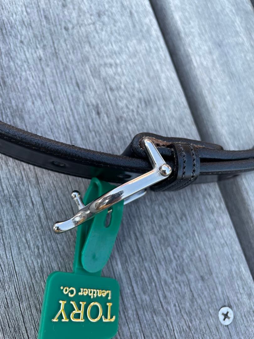 新品 TORY leather 34インチ SPUR ベルト 幅1インチ