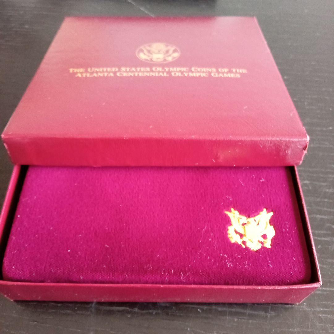 1996年アトランタオリンピック セット 金貨、銀貨、銅貨4枚セット