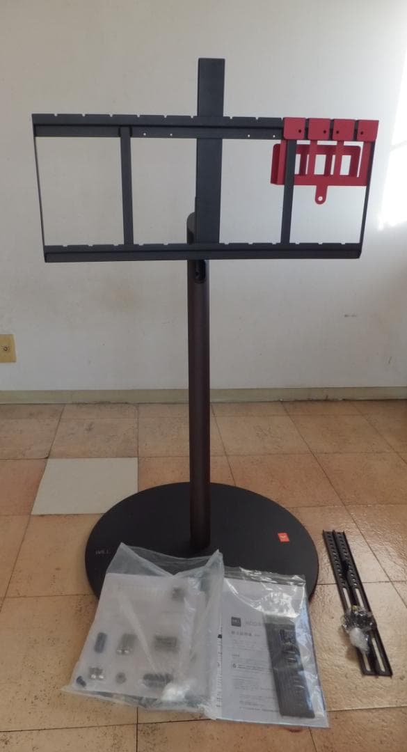 2点セット！WALL イコールズ HDDホルダー付き！テレビスタンド（ラージ）