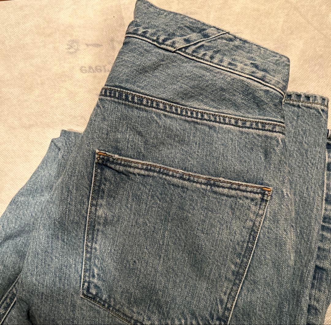 【別注】upper hights for conte タックデニムパンツ UN