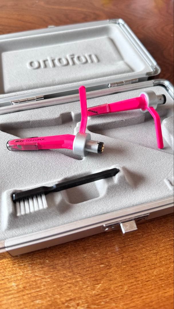 ortofon ピンク レコードカートリッジ 2個セット