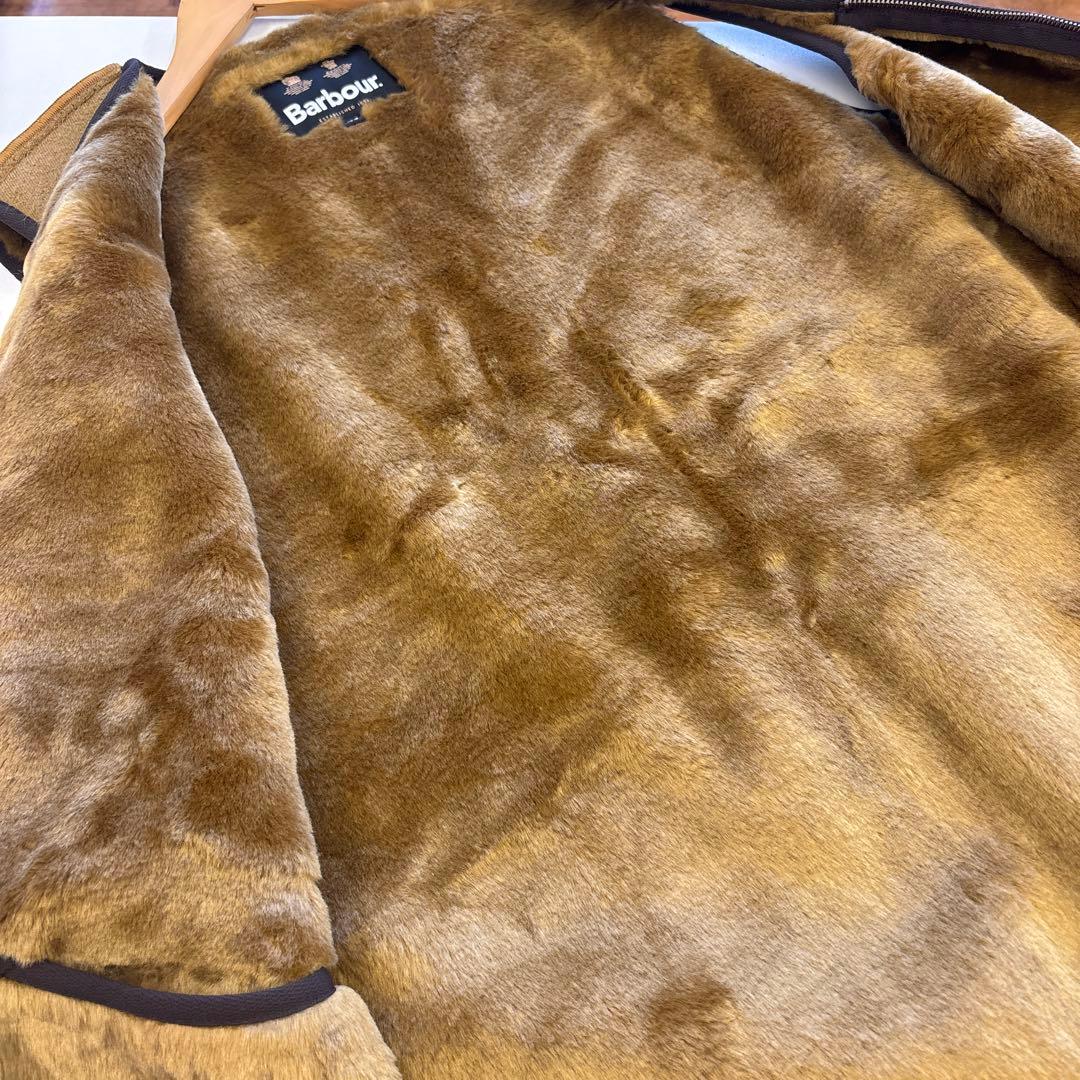 バブアー FUR LINER フェイクファー ライナー ベスト 40