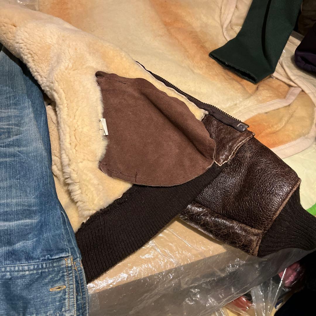 schott ショット B-6 サイズ42 ボマーJKTフライトムートン