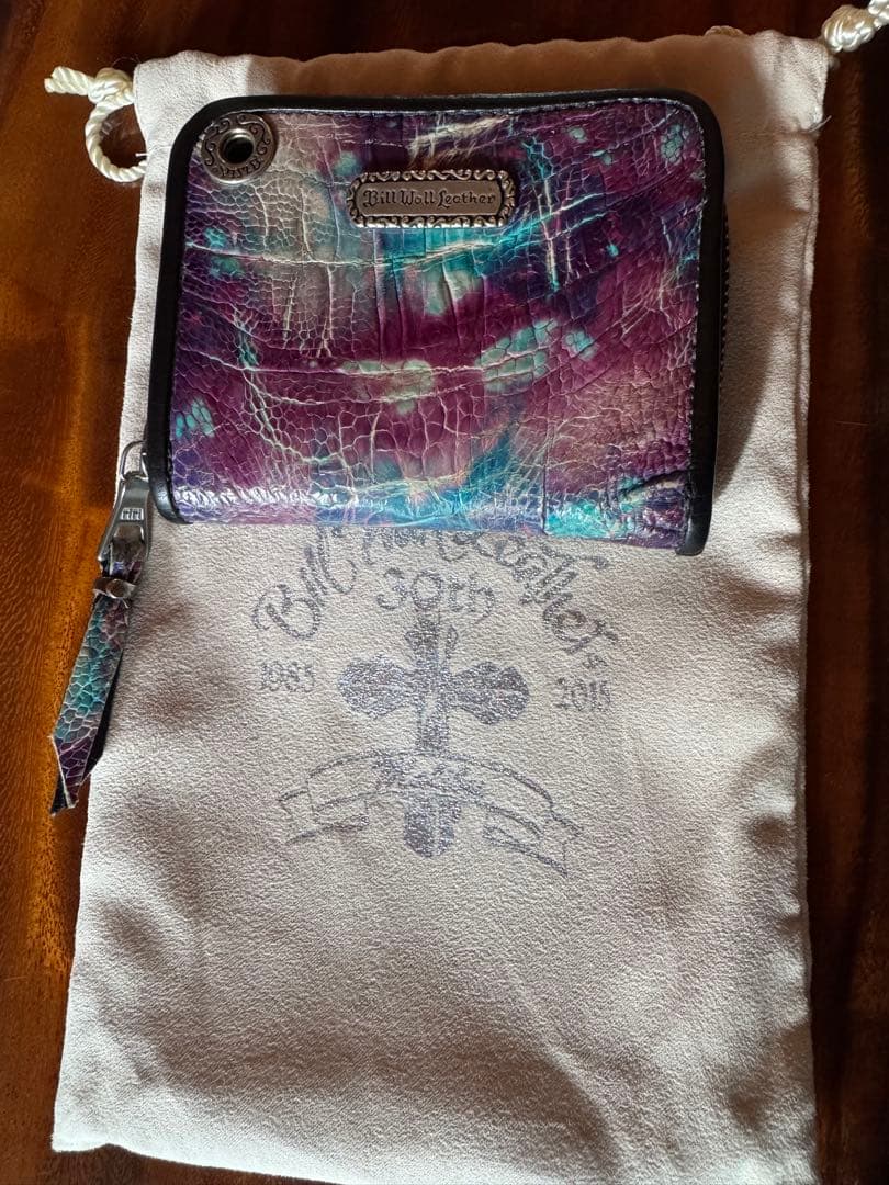 ビルウォールレザー　スモールジップウォレット　小銭入れ