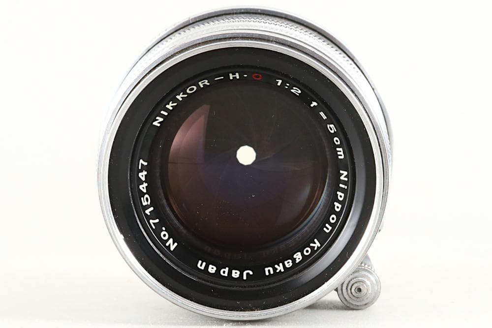 Nikkor H.C. 5cm 50mm F/2 Leica Lマウントレンズ