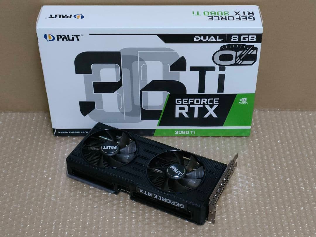 あ*も様 PALIT GeForce RTX3060Ti 8GB DUAL OC