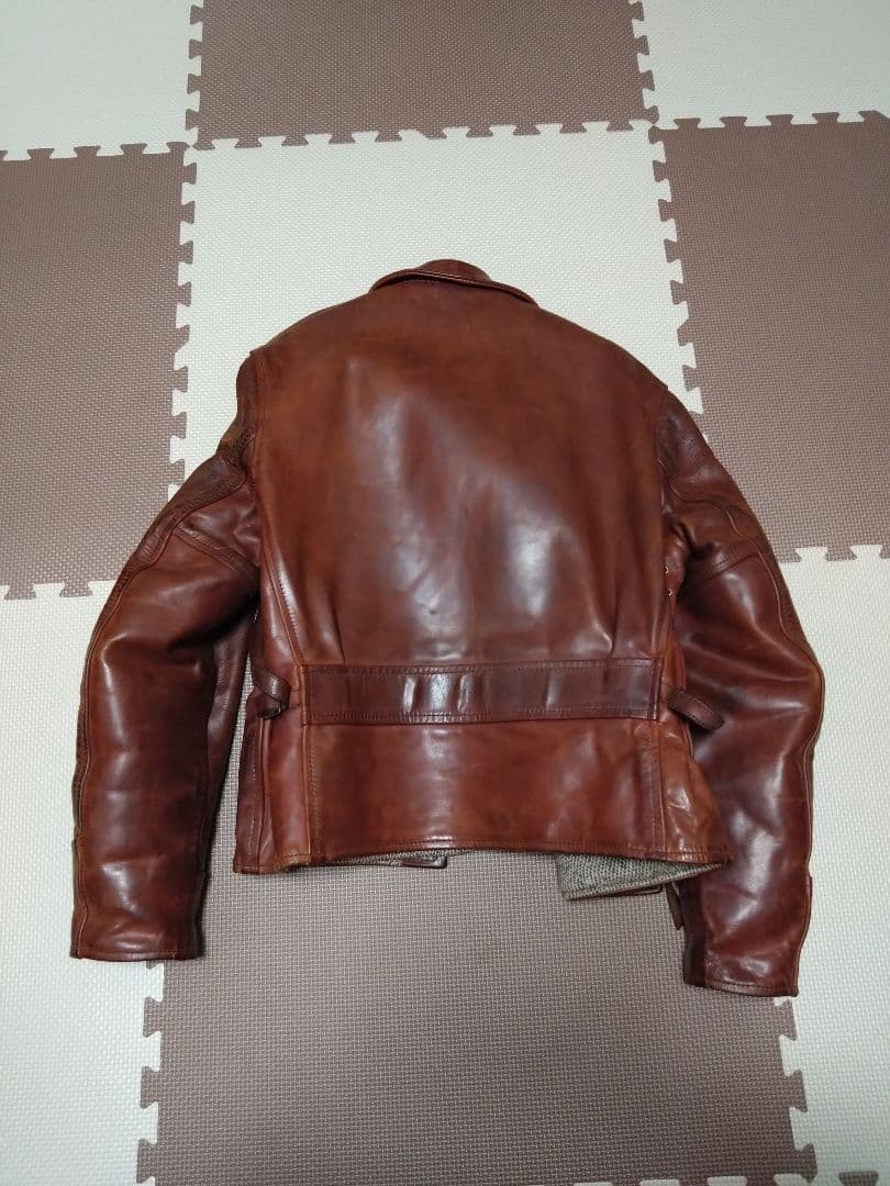 値下げ交渉可　エアロレザー　サイズ38　ライダースジャケット