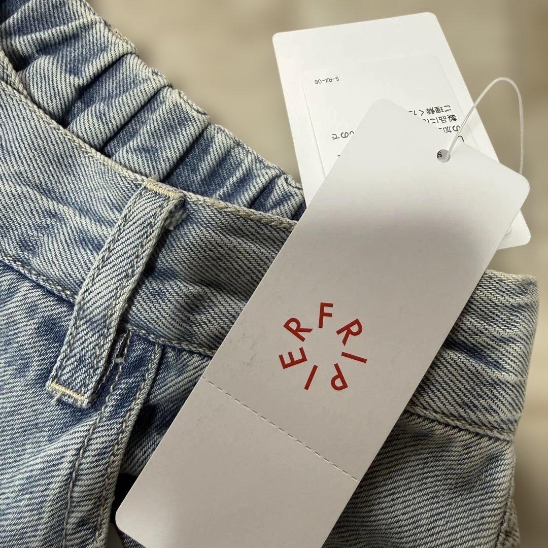 ふく 新品タグ付 BEARDSLEY ビアズリー ラップ風デニム