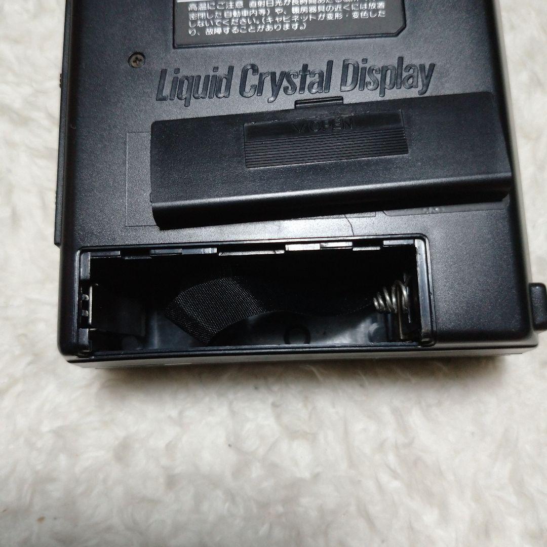 SHARP JC-TV10 LCD TV & カセットプレーヤー