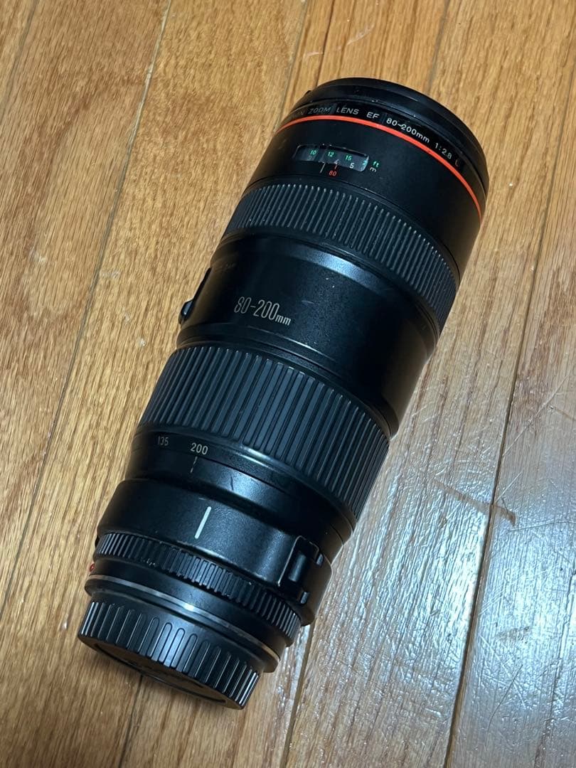 ジャンク品 CANON 80-200mmズームレンズ AF機能付き 1:2.8L