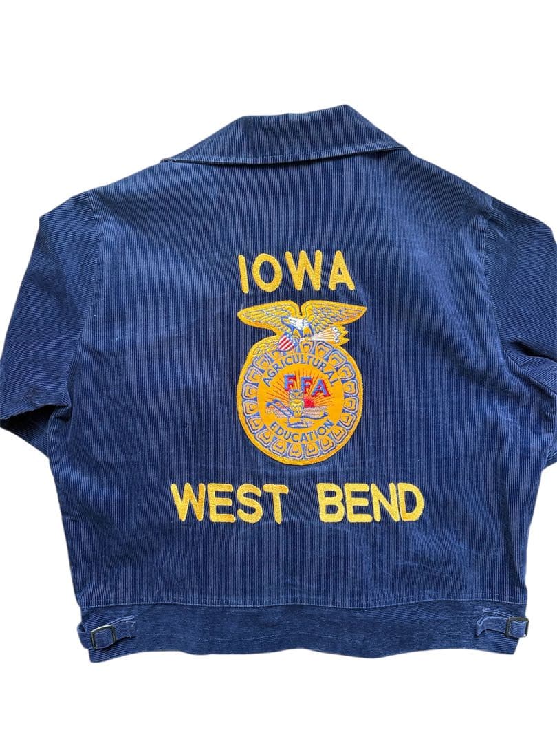 週末値下げ FFA ジャケット 濃紺 サイズlot100-40程度 90Sくらい