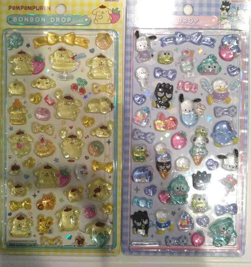 正規品　ボンボンドロップシール　サンリオ　第2弾　全種　ボンドロ