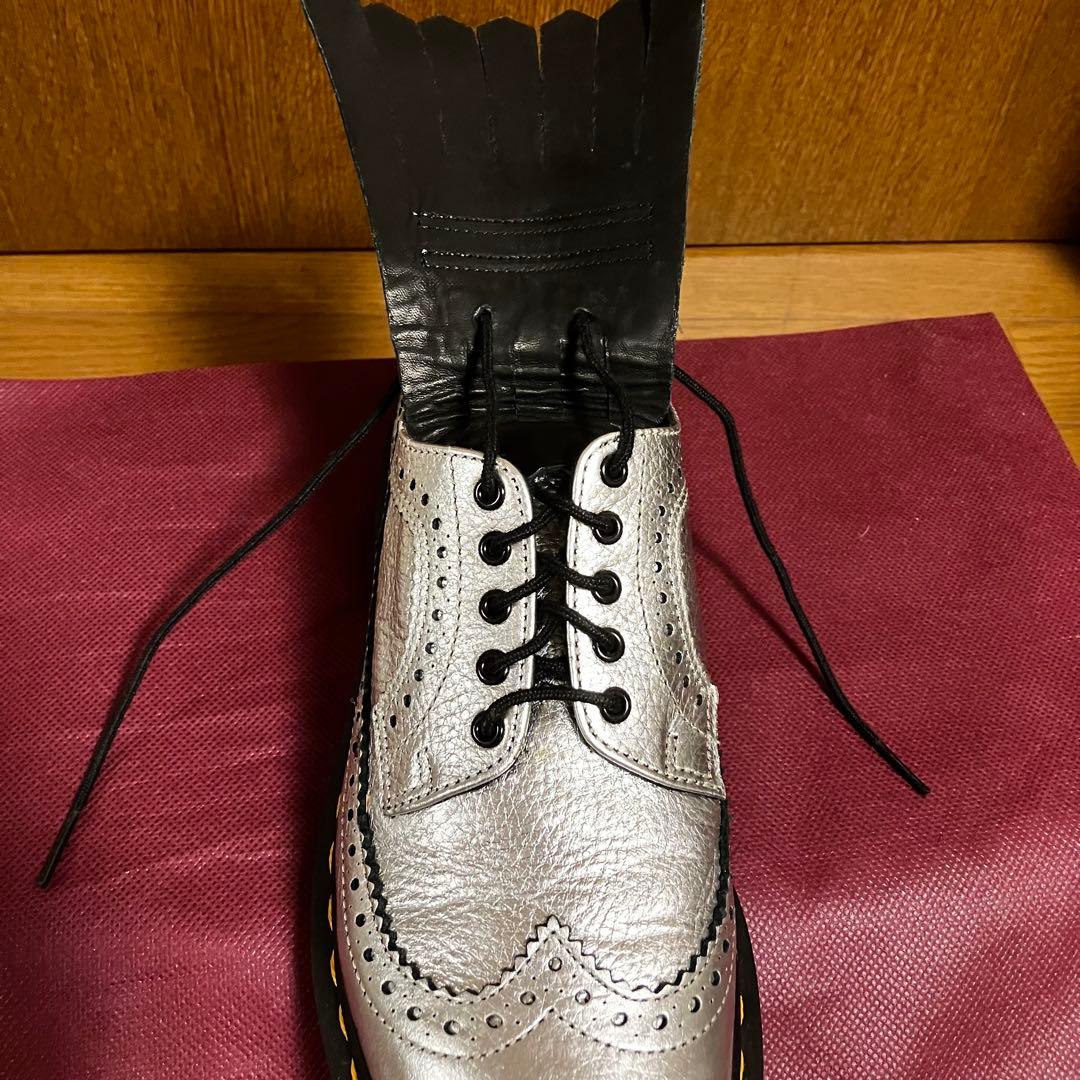 さぼてん様★ Dr.Martens キルティタッセルウイングチップ UK6