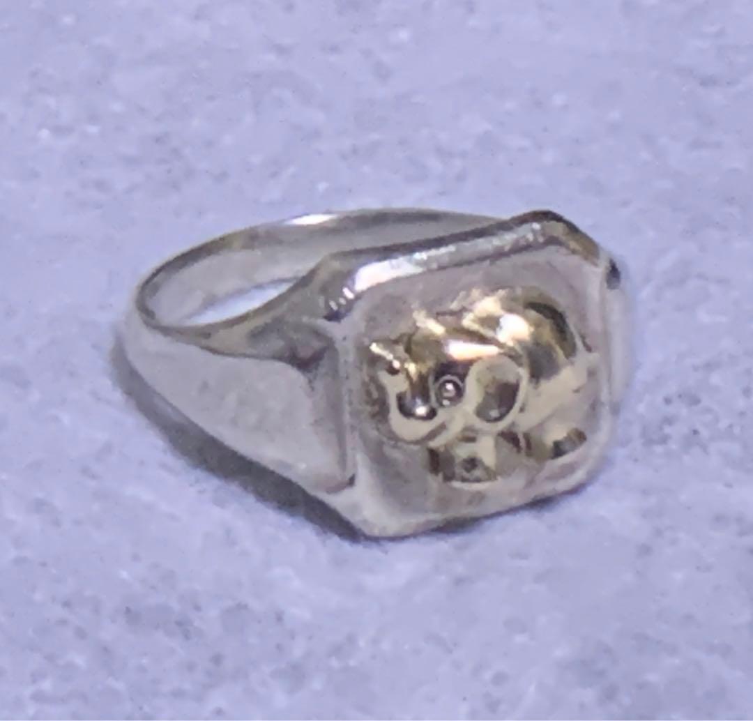 Pocket かわいいK10ベビーゾウとシルバーリング (レア ) ( 男女 )