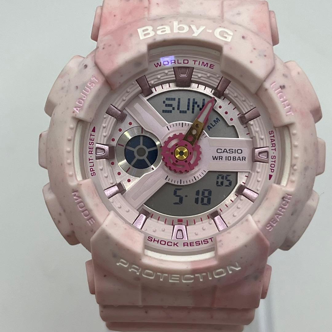 CASIO BA-110PI-4AJF Baby-G ストロベリー　ピンク