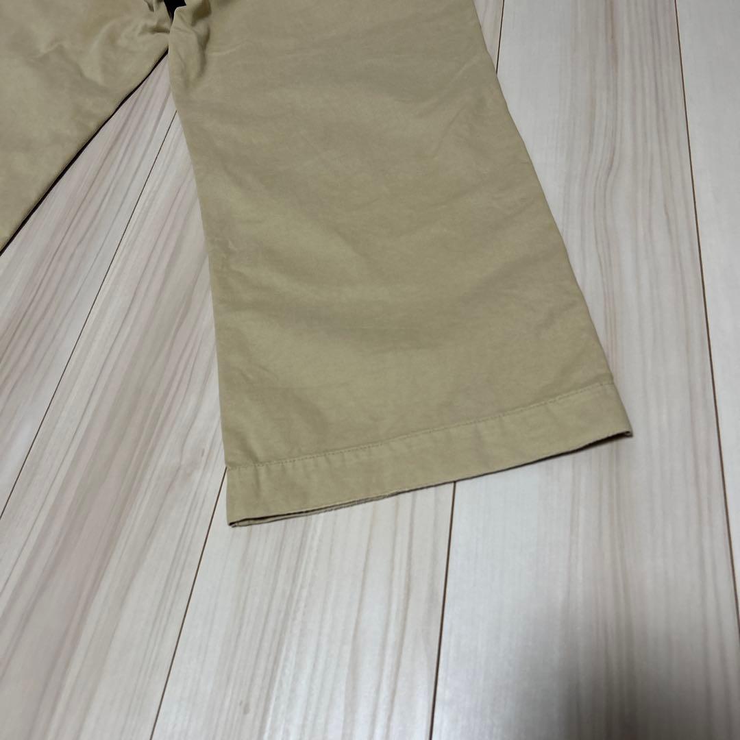 最終値下げ！Higuchi×S チノワイドパンツ　ベージュ　サイン入り