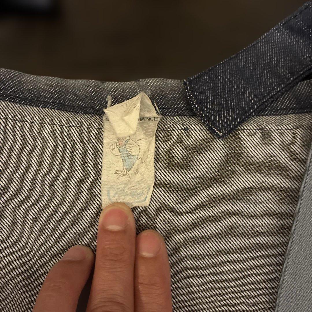 ボロの美学ユーロモールスキン鬼フェードオーバーオール