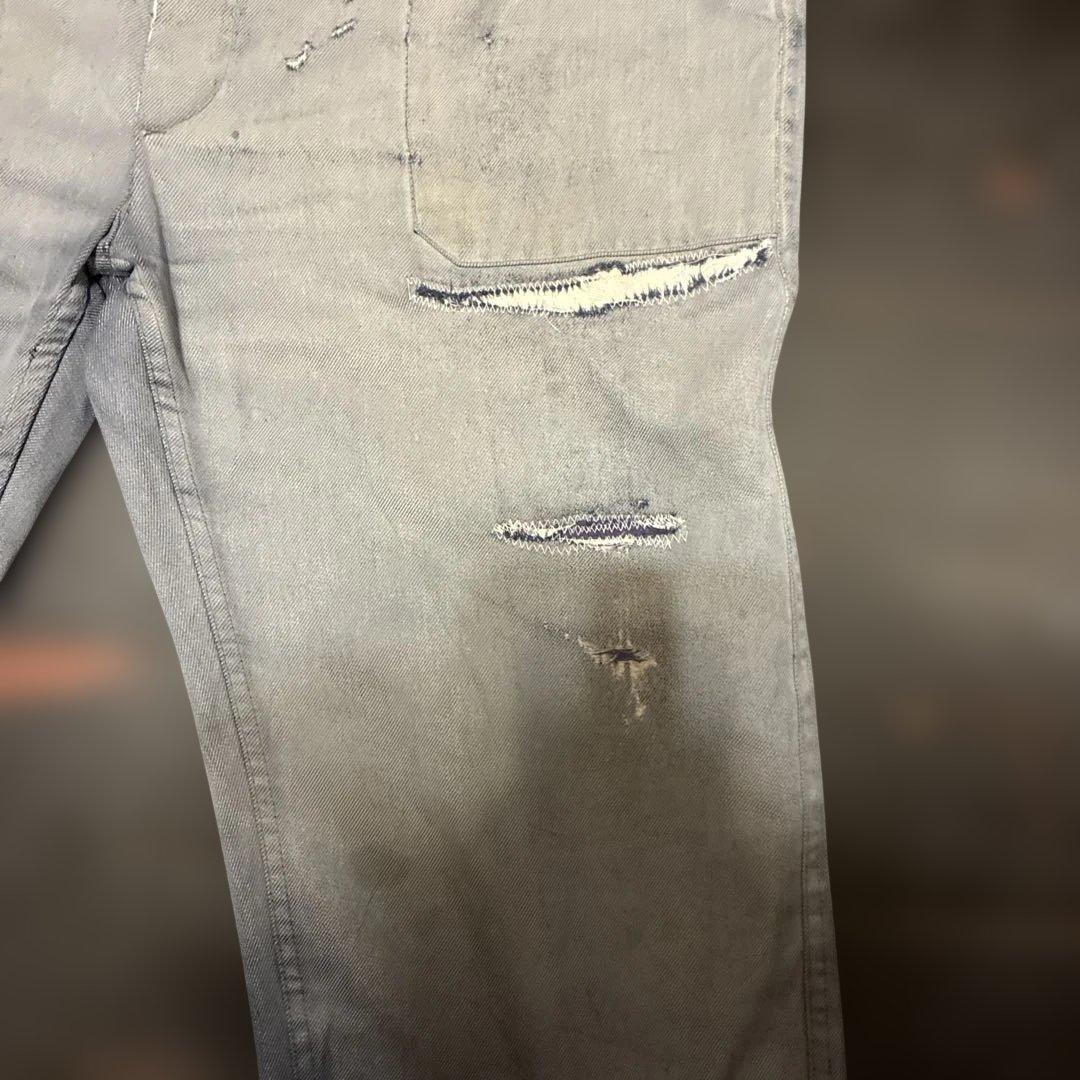 ボロの美学ユーロモールスキン鬼フェードオーバーオール