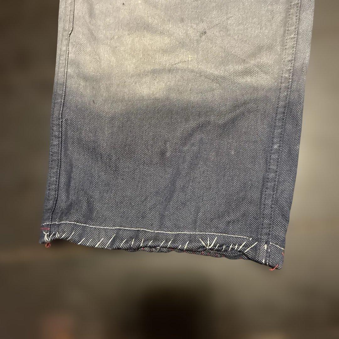 ボロの美学ユーロモールスキン鬼フェードオーバーオール