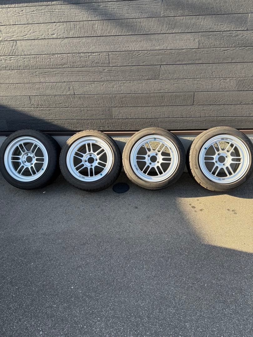ENKEI 15インチ 8.0J ホイールセット