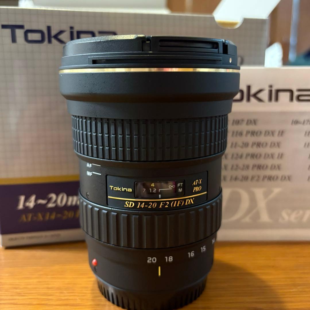 Tokina AT-X 14-20mm F2 PRO DX キヤノンEF用